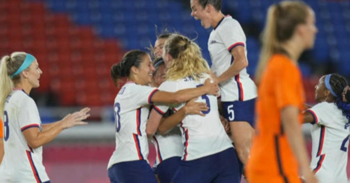 U.S. Olympic women's soccer team reaches semifinals in thrilling win