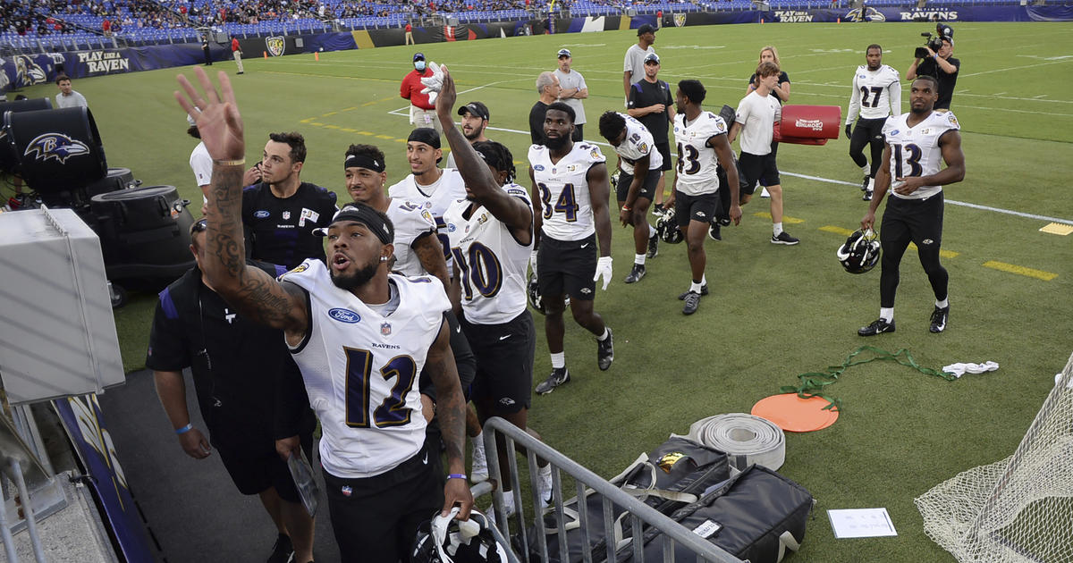 Baltimore Ravens Stadium Practice 2022 