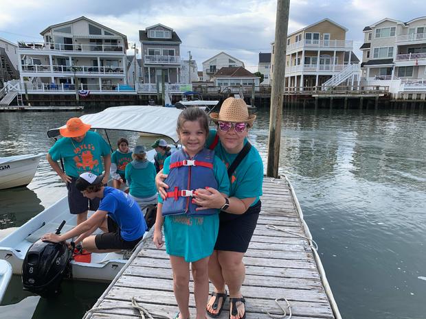 Boyle family crabbing trip 