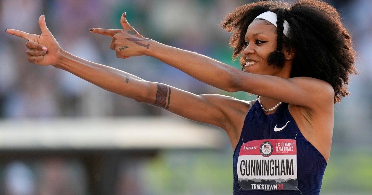 Vashti Cunningham, daughter of NFL legend, makes a leap of faith at