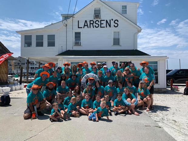 Boyle family crabbing trip 