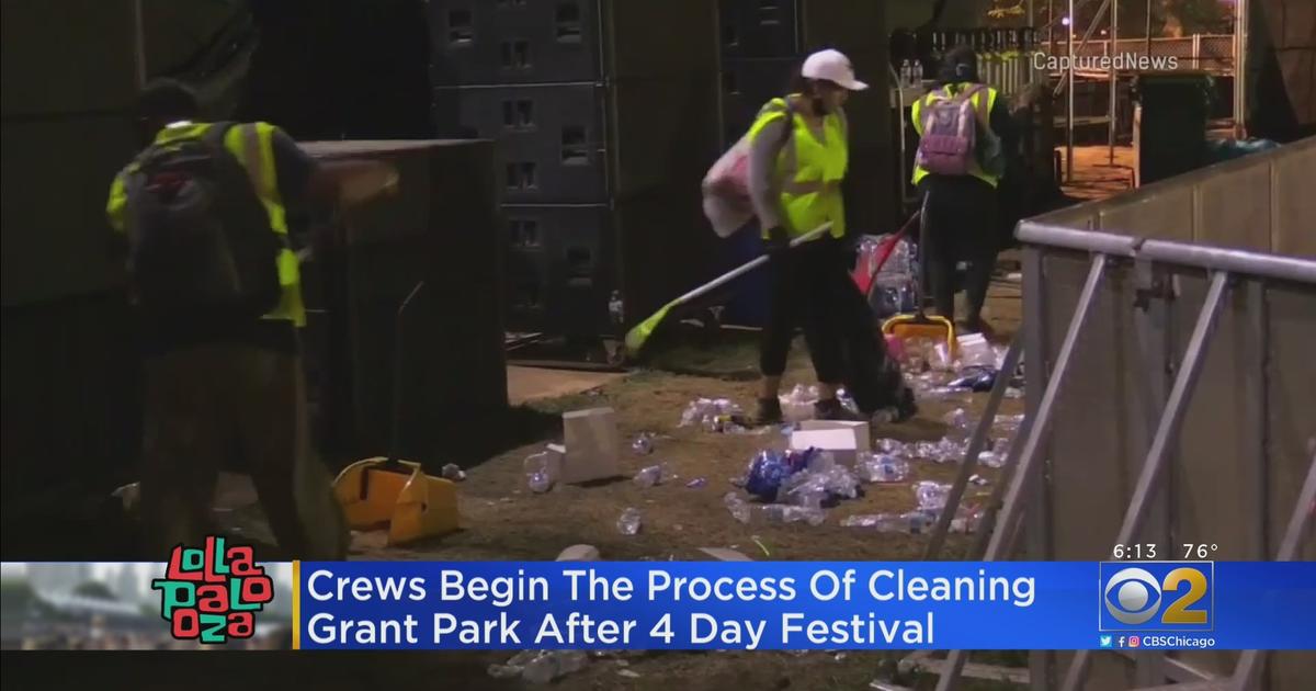 Street closures underway ahead of Lollapalooza in Grant Park - CBS