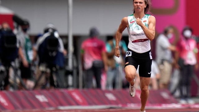 Krystsina Tsimanouskaya 