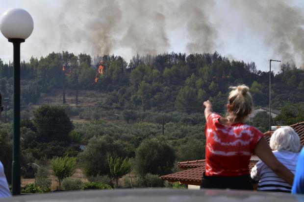 Greece Wildfires 