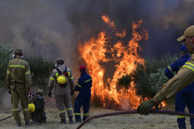Greece Fires 