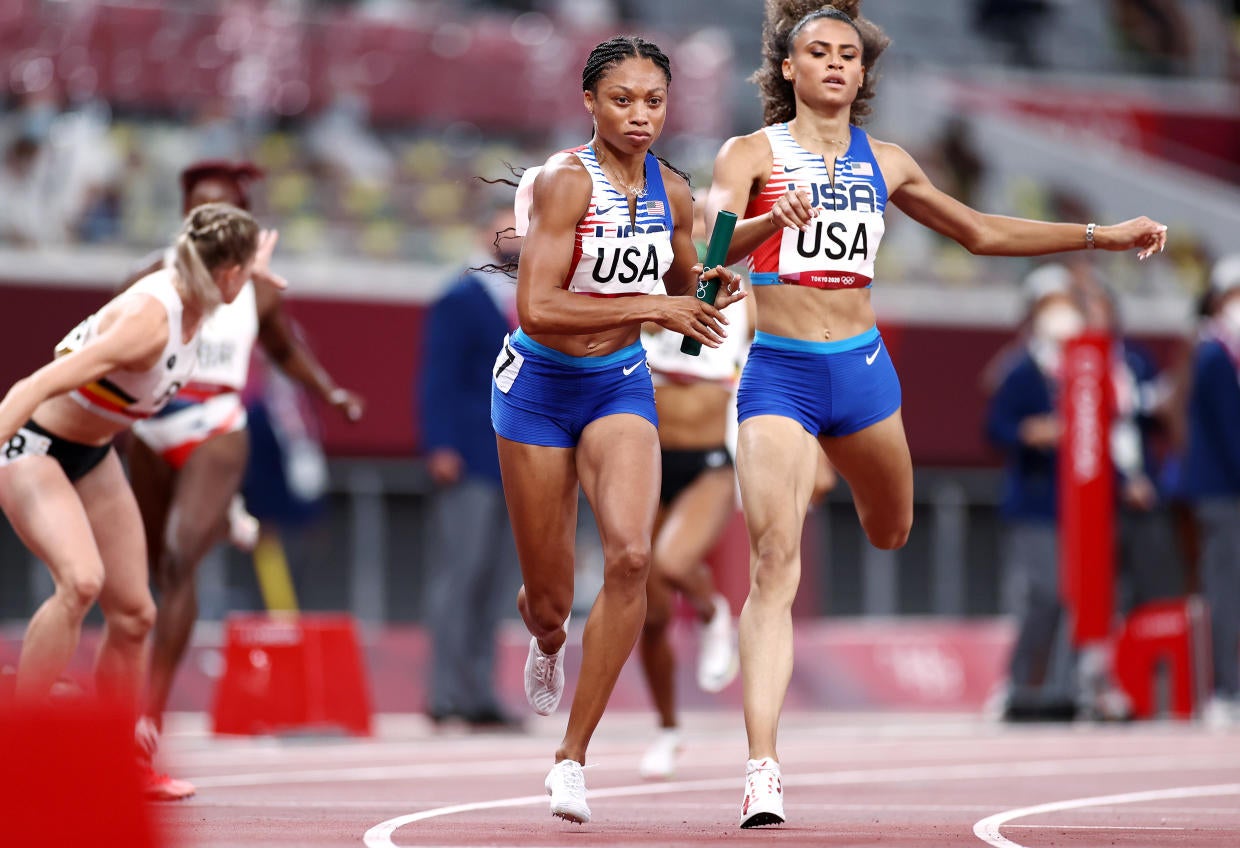 Allyson Felix wins 11th medal, more than any other U.S. athlete in ...