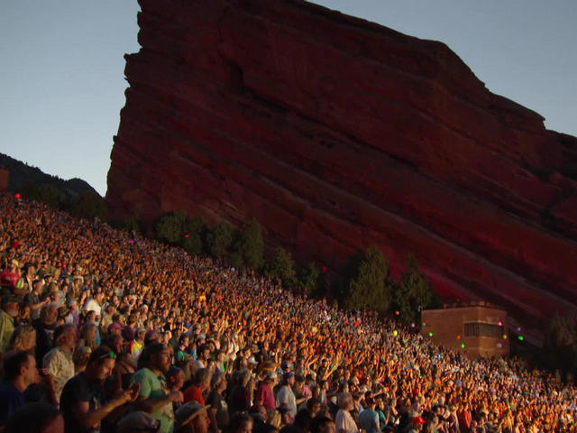 Red Rocks Nature S Perfect Music Stage Cbs News