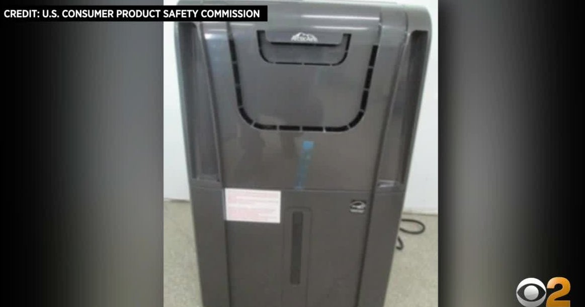 Consumer Alert More Than 2 Million Dehumidifiers Recalled CBS New York