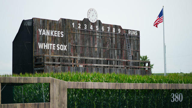 MLB game at Field of Dreams on as scheduled — for now