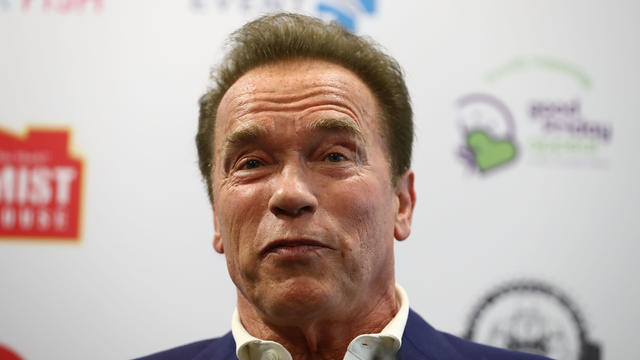 Arnold Schwarzenegger Arrives For Arnold Sports Festival Australia 