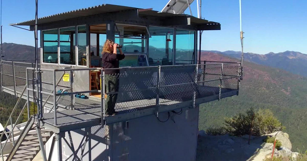 Fire lookouts keep watch over threatened forests CBS News