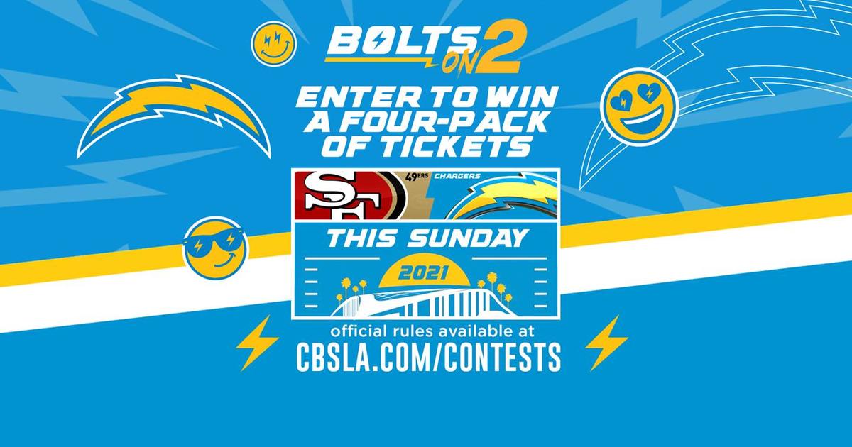 Chargers vs 49ers Ticket Giveaway - CBS Los Angeles
