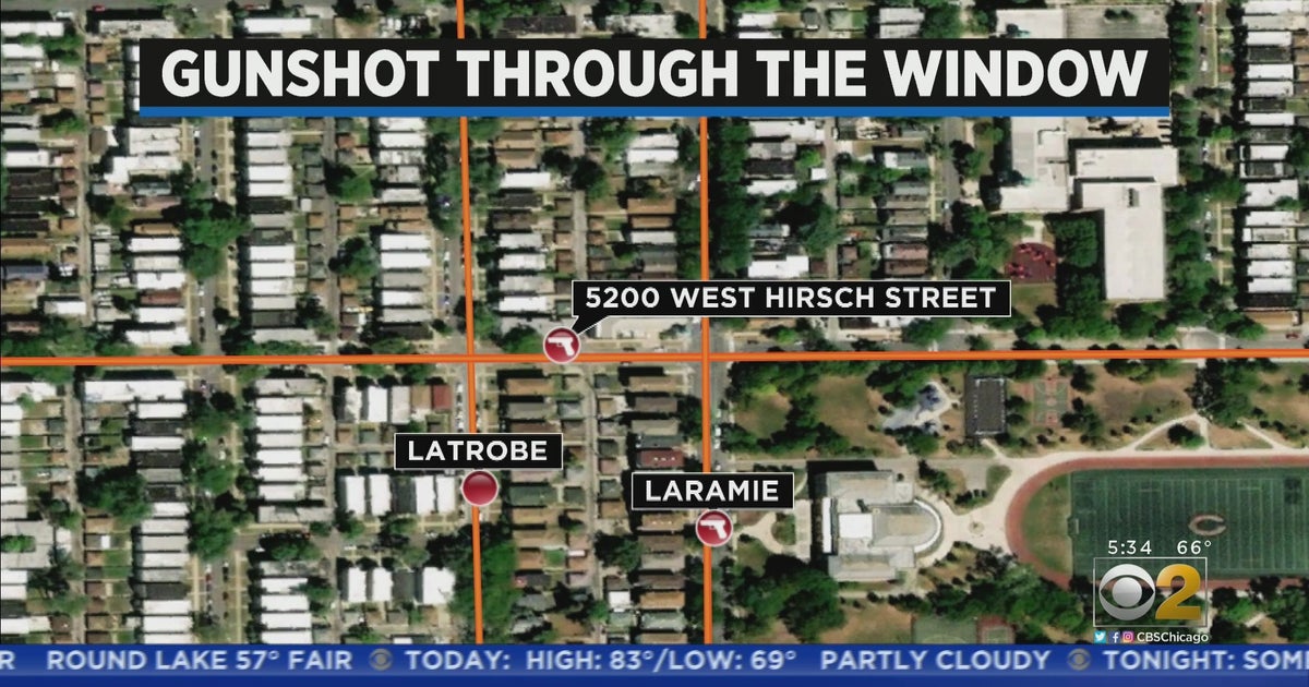Woman Struck By Stray Bullet In Home In Austin Neighborhood - CBS Chicago