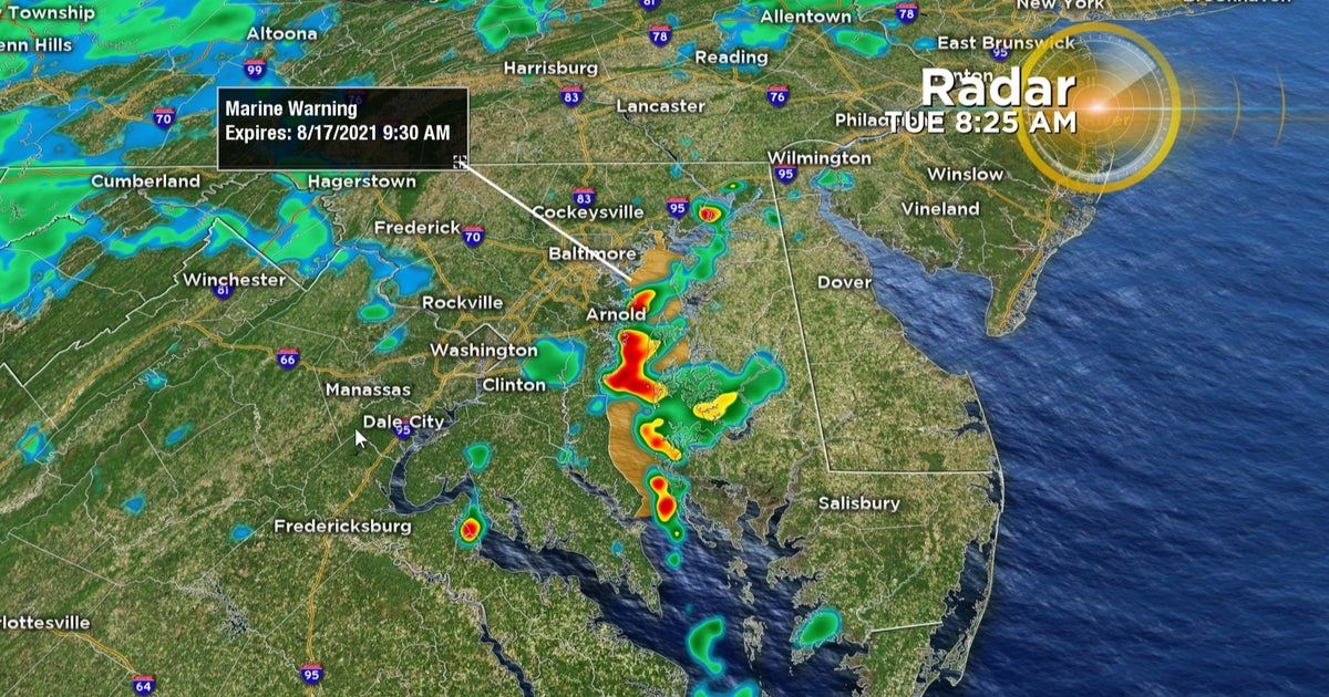 Maryland Weather: Flash Flood Watch Issued Across Region - CBS Baltimore