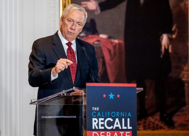 Candidates Debate In California Recall Election 