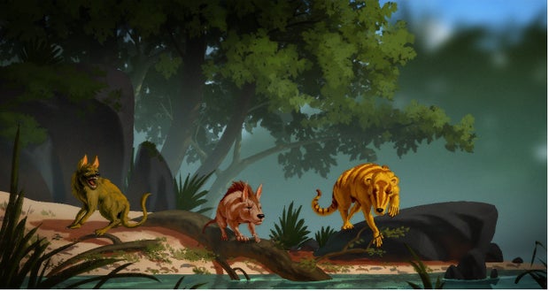 CU NEW MAMMAL FOSSILS 3 (Credit Banana Art Studio)