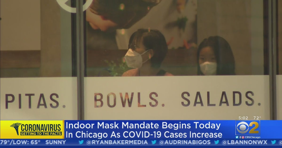 Chicago Mask Mandate Returns Here's What You Need To Know CBS Chicago