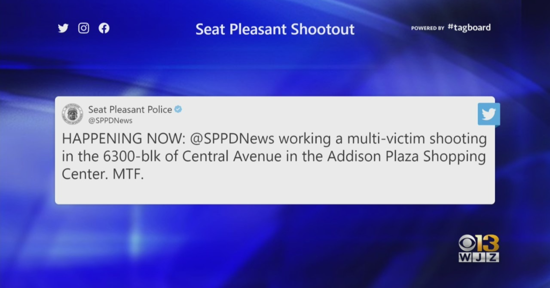 Four People Shot, Critically Wounded In Seat Pleasant Shootout CBS