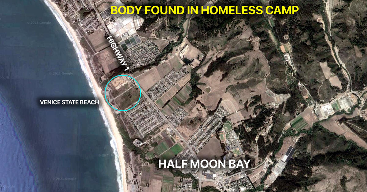 Body Found In Homeless Camp Near Beach At Half Moon Bay Cbs San Francisco 2071