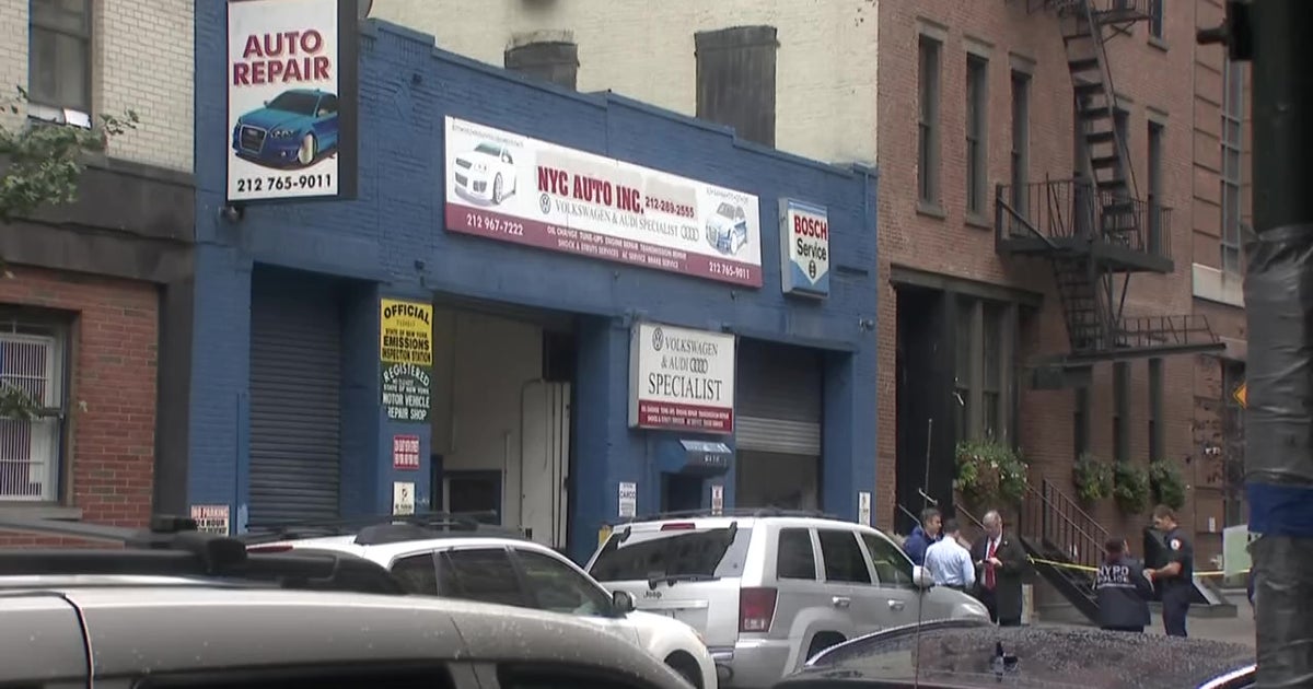 Man Shot Dead At Upper East Side Auto Shop - CBS New York