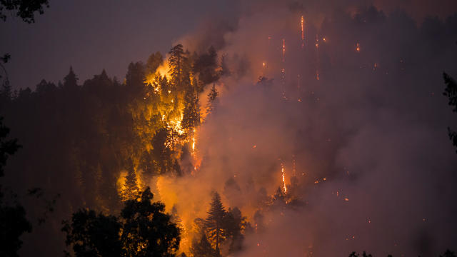 California's Caldor Fire Explodes In Size After Burning A Town 