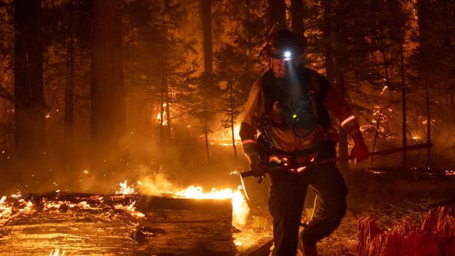 California's Caldor Fire Jumps Highway 50 Near Tahoe 