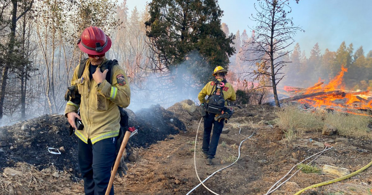 Containment Grows On Fire In Grass Valley CBS Sacramento