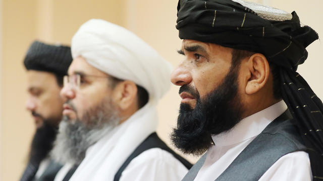 Press conference by Taliban political office delegation in Moscow 