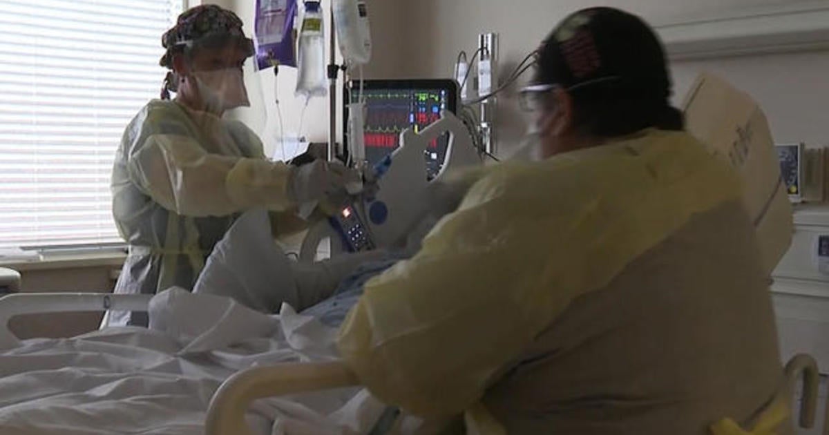 COVID surge creates shortage of hospital ICU beds - CBS News