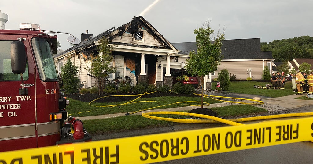 Home Badly Damaged In Fire On Jefferson Lane In Cranberry Township ...
