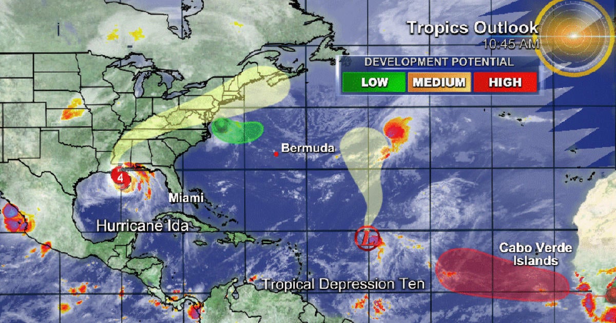 Tropical Storm Julian Forms Over The Central Subtropical Atlantic Cbs