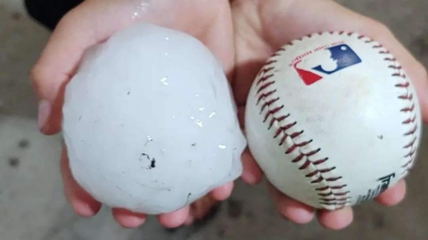 Baseball Sized Hail 