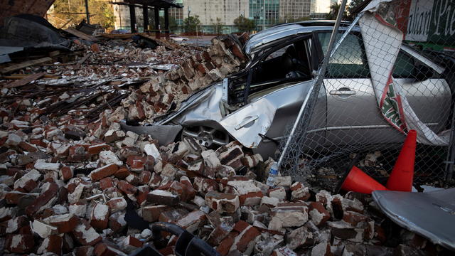 Aftermath of Hurricane Ida in Louisiana 