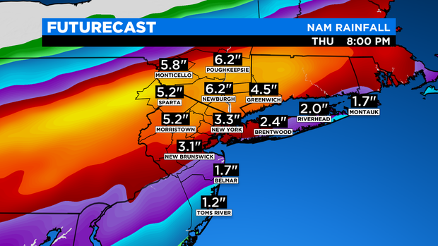 SkyCast FutureCast Rainfall NAM 
