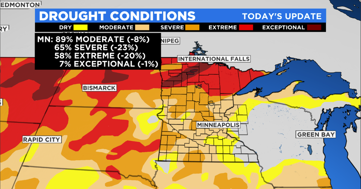 Minnesota Sees Significant Reductions In Extreme, Severe Drought ...