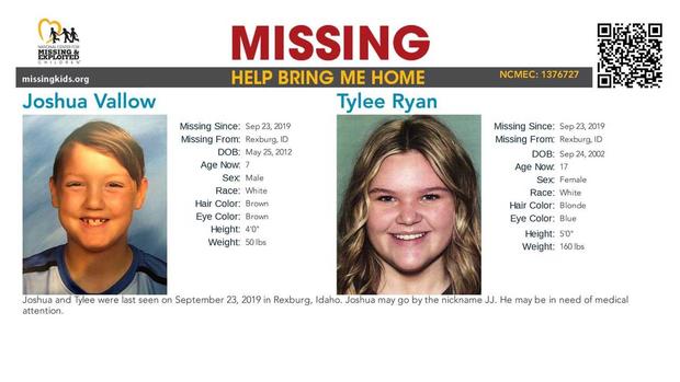 JJ and Tylee missing poster 