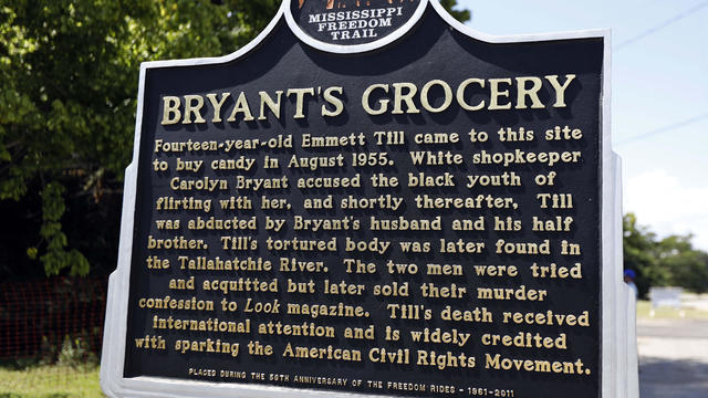 Emmett Till's grave 