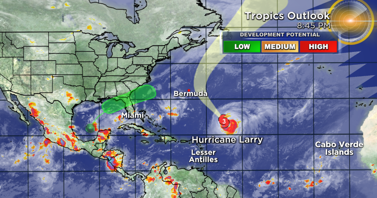 Tracking The Tropics: Cat. 3 Hurricane Larry & Disturbance In Southern ...