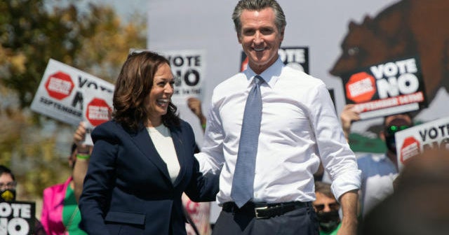 Vice President Harris campaigns for California Governor Gavin Newsom