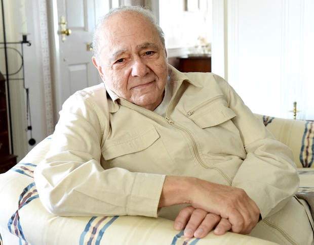 Actor Michael Constantine at his sister's home in Reading.  Michael Constantine  Photo by Harold Hoch  3/18/16 