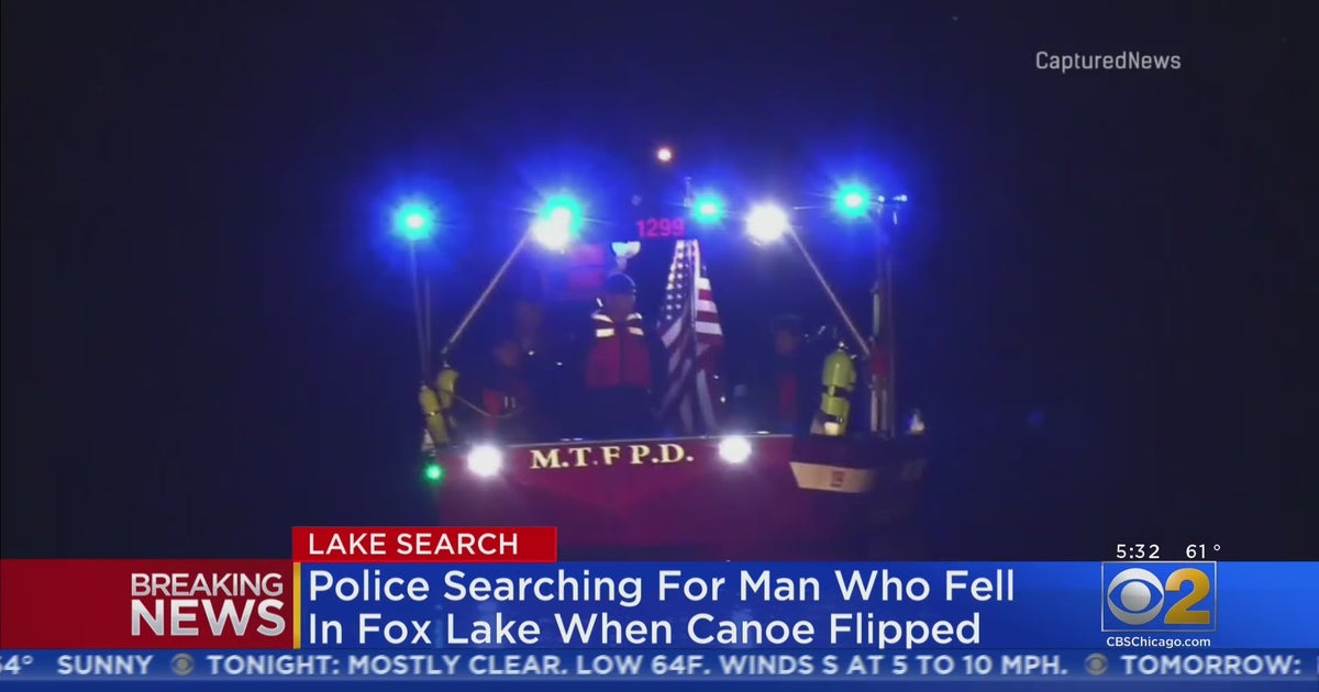 Body Of 30-Year-Old Missing Canoer Recovered From Fox Lake - CBS Chicago