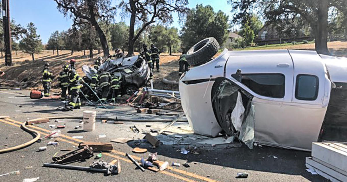 Injury Accident on Highway 12 in Santa Rosa Blocks Traffic - CBS San  Francisco
