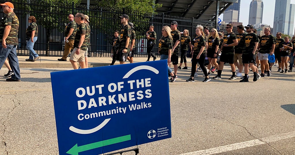 'Out Of The Darkness Walk' Raises Money For Suicide Prevention CBS