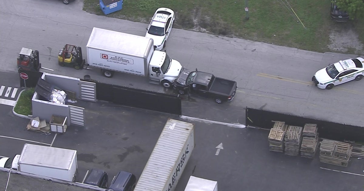 Police: Driver Of Stolen Vehicle Crashed Into Commercial Box Truck ...