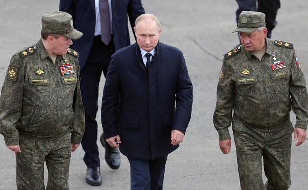 Russian President Putin observes "Zapad-2021" military exercise in Nizhny Novgorod Region