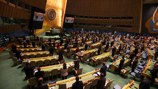 U.N General Assembly plenary meeting in NYC 