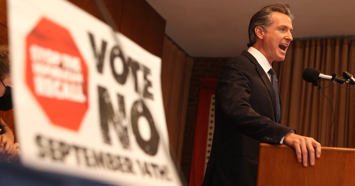 Democrats To Push For Reformed California Recall System - CBS Sacramento