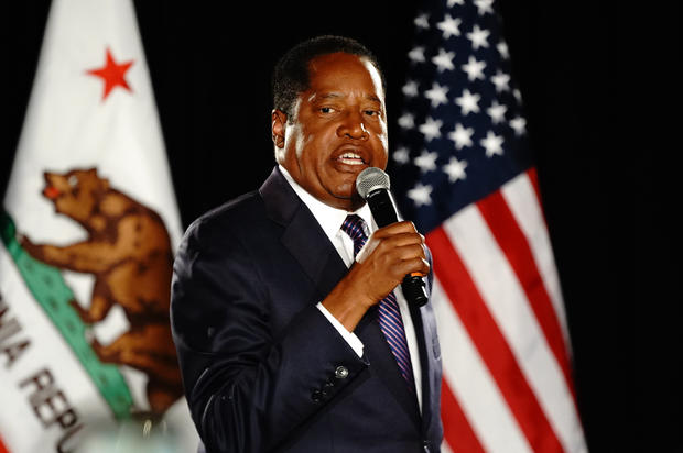 Republican Gubernatorial Candidate Larry Elder Holds Election Night Watch Party 