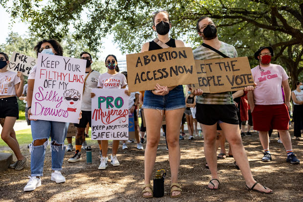 Texans Rally At State Capitol Against New Abortion Bill 