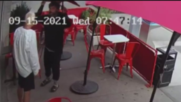 bagel shop employee bashed with brick 